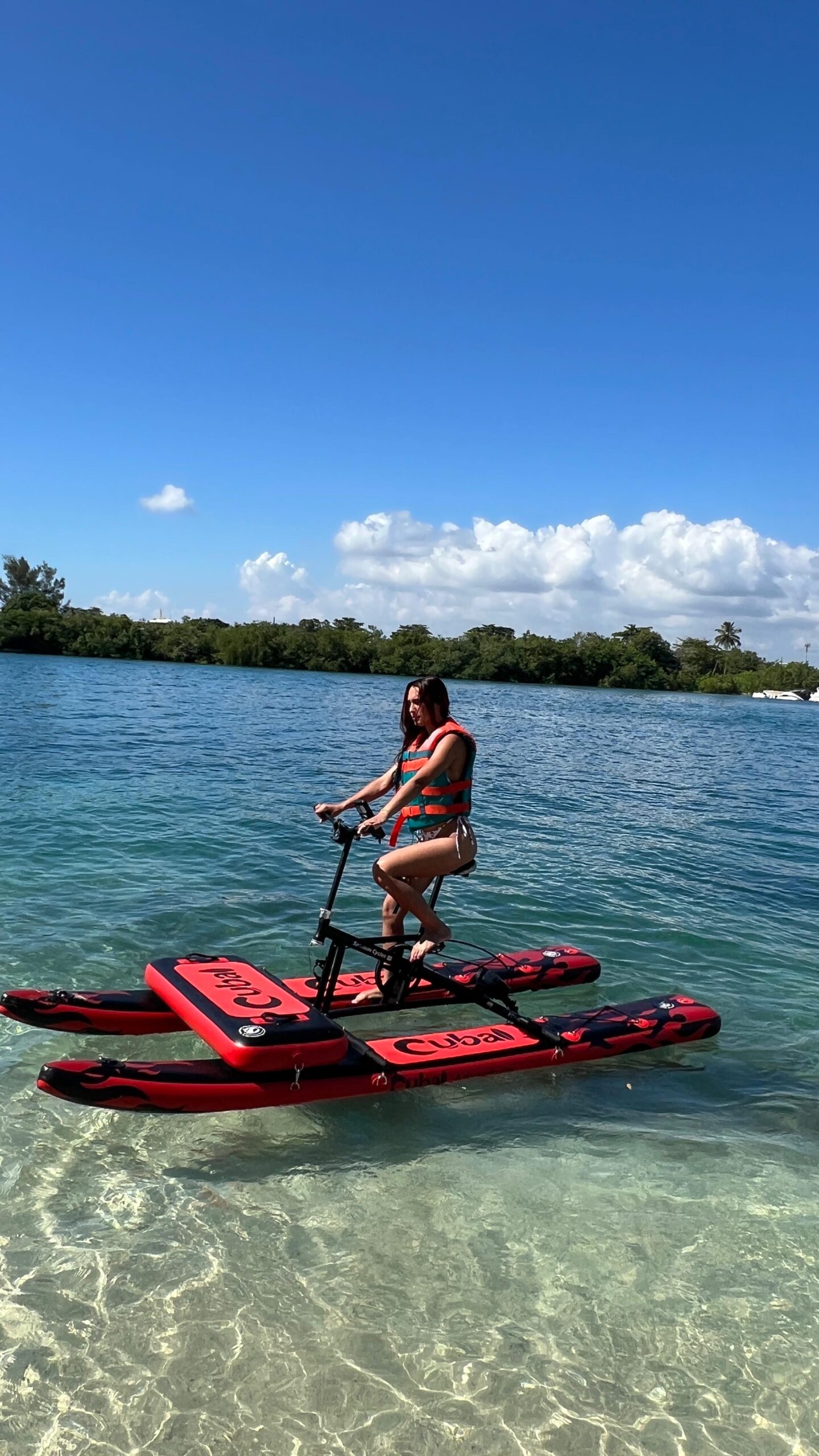 Bicicleta Acuática Boca Chica